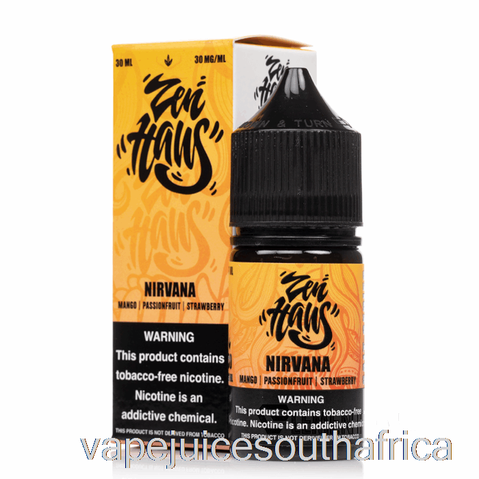 Vape Juice South Africa Nirvana - Zen Haus Salts - 30Ml 50Mg